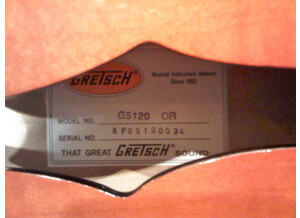 Gretsch G5120 Electromatic Hollow Body Orange Transparent