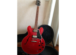 Gibson ES-335 Dot Satin Custom Shop - Red (94543)