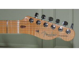 Fender Select Carved Maple Top Telecaster - Amber