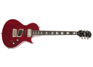 Epiphone Limited Edition 2014 Nighthawk Custom Quilt - Trans Red