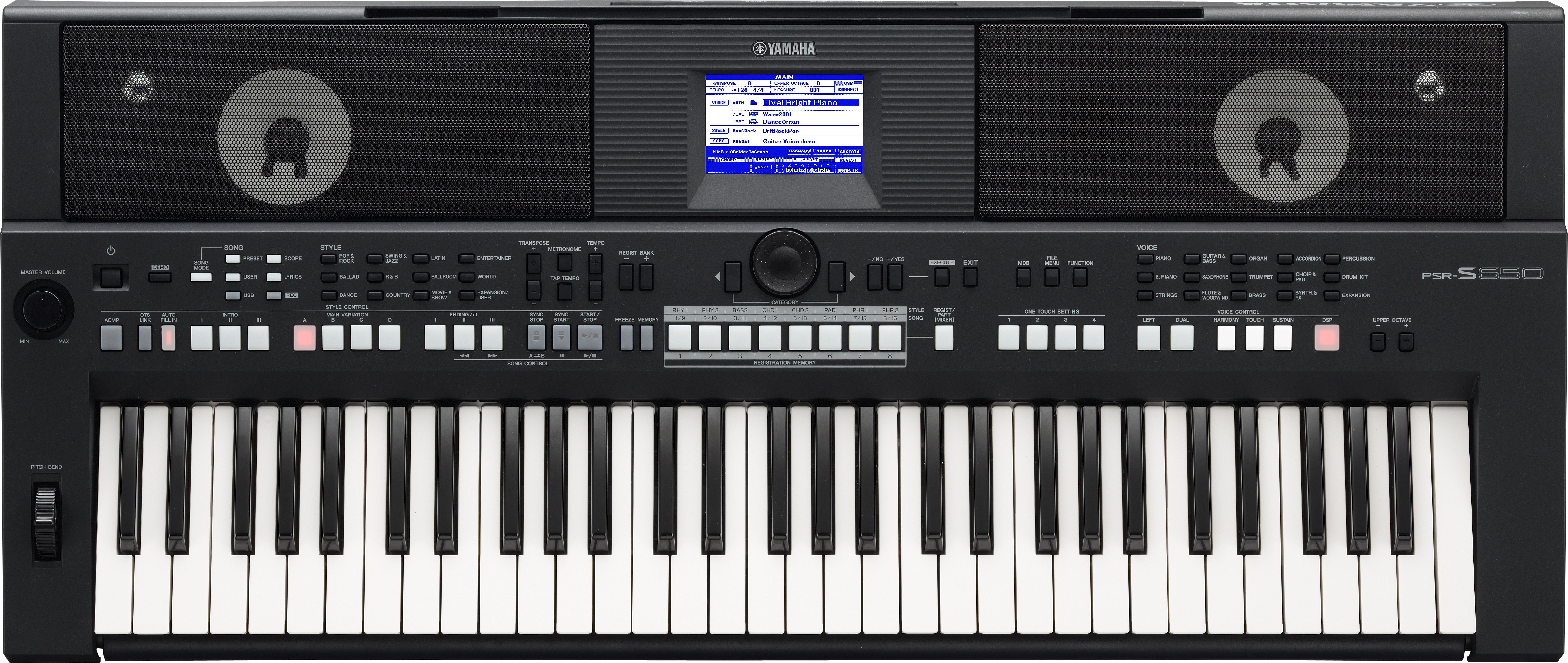 Piano yamaha psr s650 on sale