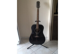Fender guitare acoustique noire