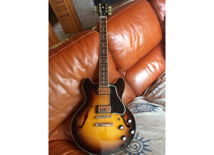 Gibson ES-339 Custom shop sunburst brown (14604)