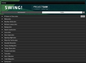 ProjectSAM Swing! ProjectSAM Swing!