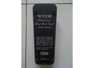 Vox V846-HW Handwired Wah Wah Pedal (79036)