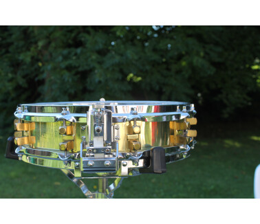 Yamaha SD-493 Piccolo Brass Snare Drum 14x3.5&quot;