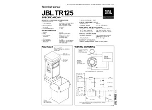 JBL TR-125 (17352)