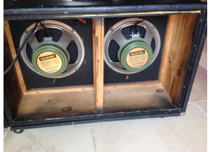 Fender cabinet 2x12 celestion speakers