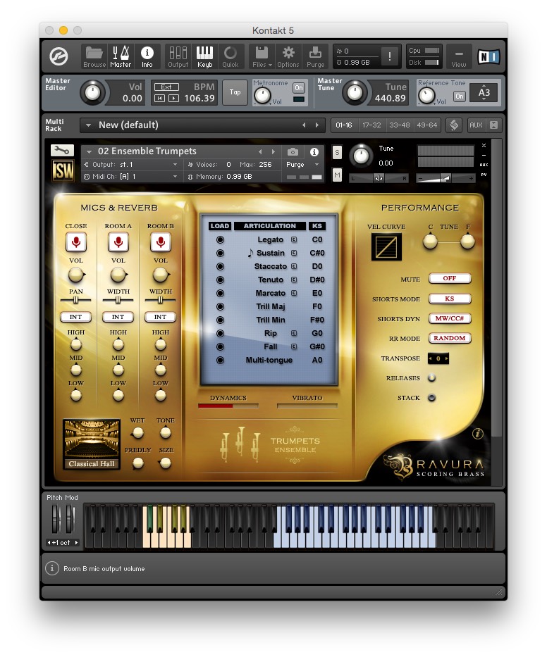 Impact Soundworks Bravura Scoring Brass
