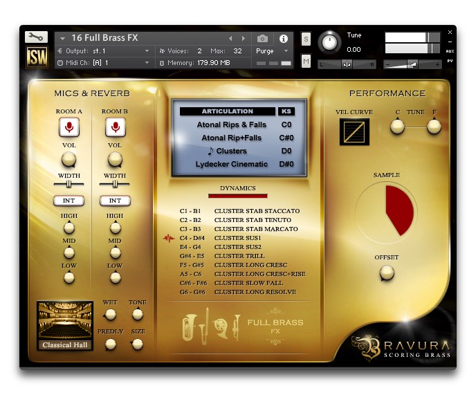 Impact Soundworks Bravura Scoring Brass