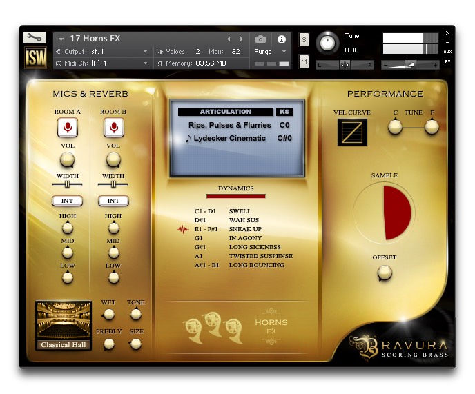Impact Soundworks Bravura Scoring Brass