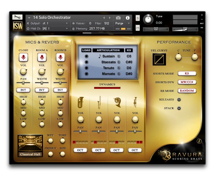 Impact Soundworks Bravura Scoring Brass