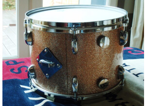 Gretsch Tom 13X9 Stop Sign 70's, Champagne Sparkle