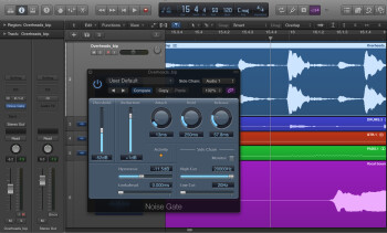 Noise gate pour le mixage audio