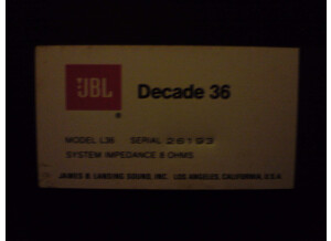 JBL Pro Décade L 26