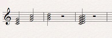 Les degr&eacute;s de la gamme musicale