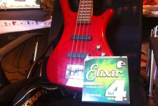 Elixir Strings Nanoweb Coating Stainless Steel Bass 4-String