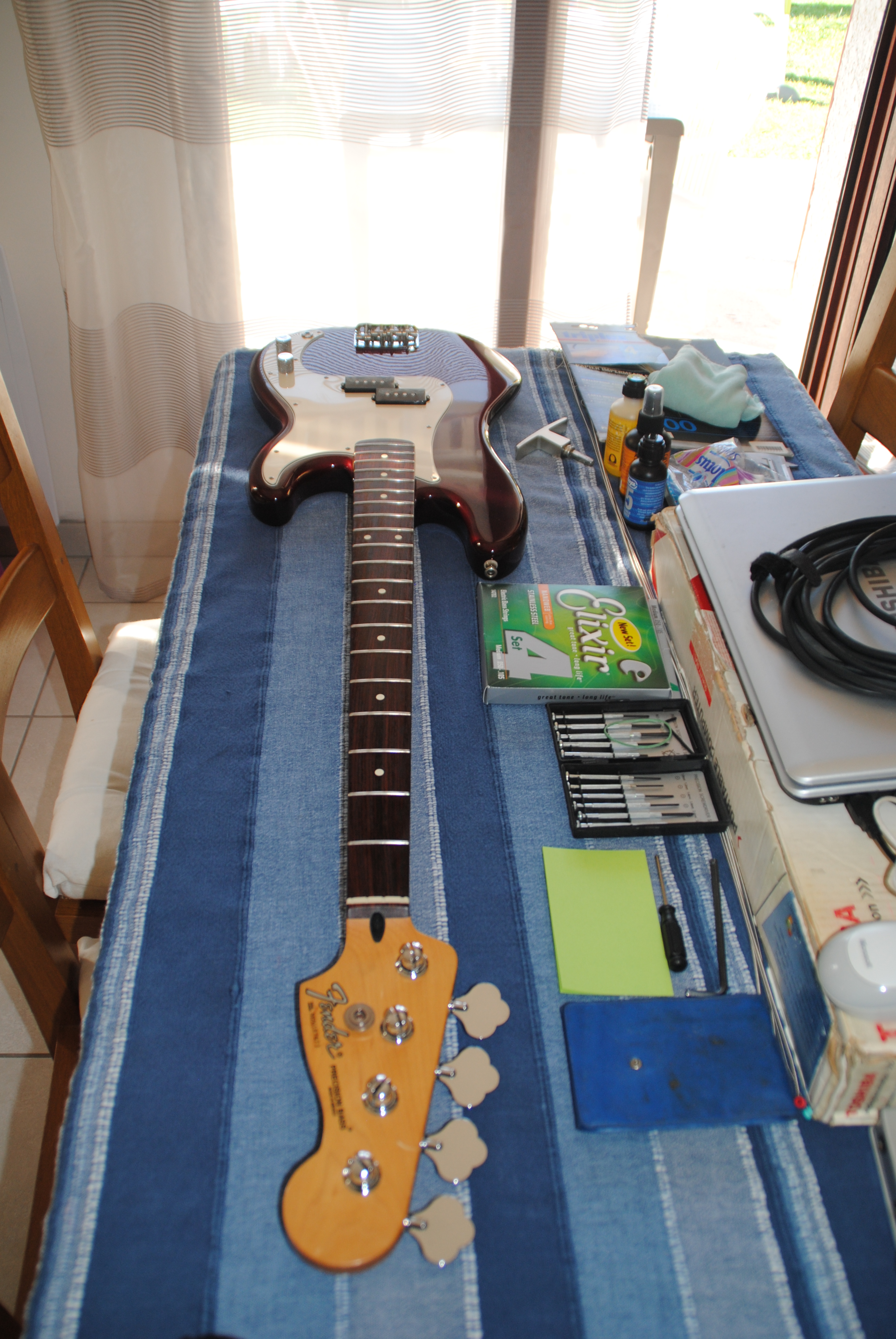 Elixir Strings Nanoweb Coating Stainless Steel Bass 4-String