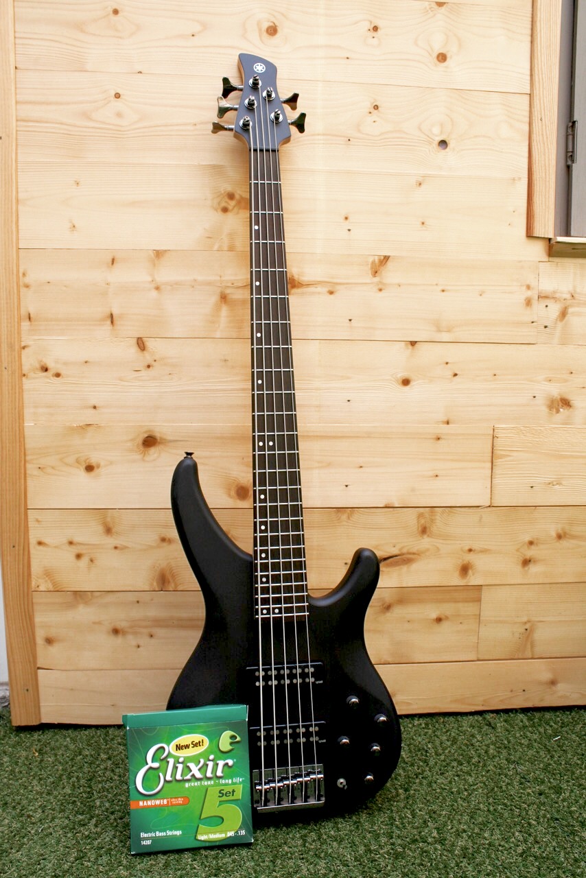 Elixir Strings Nanoweb Coating Nickel Plated Steel Bass 5-String