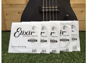 Elixir Strings Nanoweb Coating Nickel Plated Steel Bass 5-String