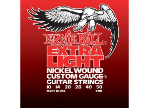 Ernie Ball Electric Nickel Wound w/ Wound G