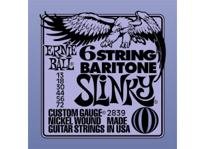 6 String Baritone Slinky Nickel Wound (2839)