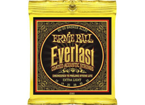 Ernie Ball Everlast Coated 80/20 Bronze Acoustic
