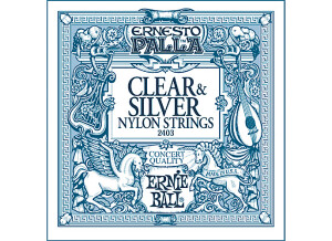 Ernesto Palla Nylon Classical Clear & Silver (2403)