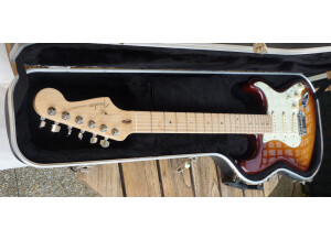 Fender american stratocaster deluxe ash tobacco sunburst