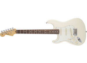 American Standard Stratocaster LH - Olympic White Rosewood