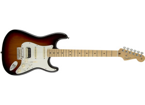 American Standard Stratocaster HSS Shawbucker - 3-Color Sunburst Maple