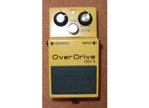 Boss OD-3 OverDrive - Modded by Monte Allums (7784)