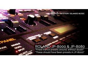 Mystery Islands Music Roland JP-80×0 Librarian Editor Plug-in