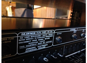 Drawmer DS201 Dual Noise Gate sortie jack uniquement