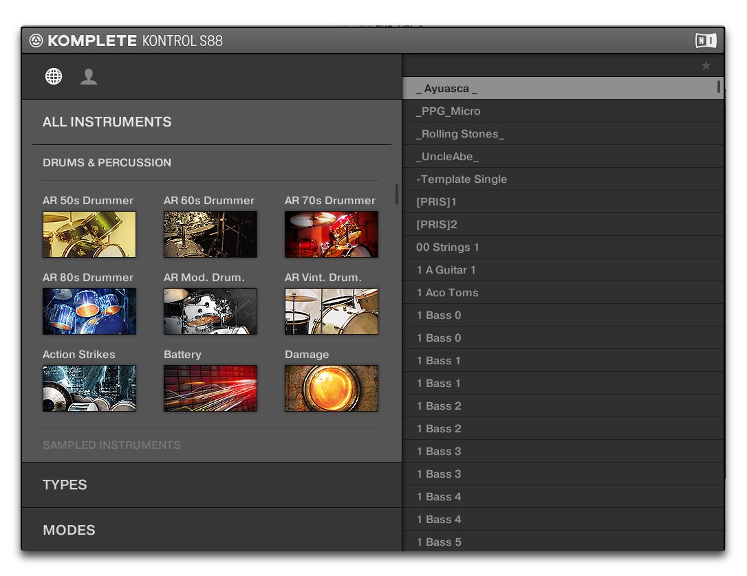 Native Instruments Komplete Kontrol S88 et Kontrol Software 1.5