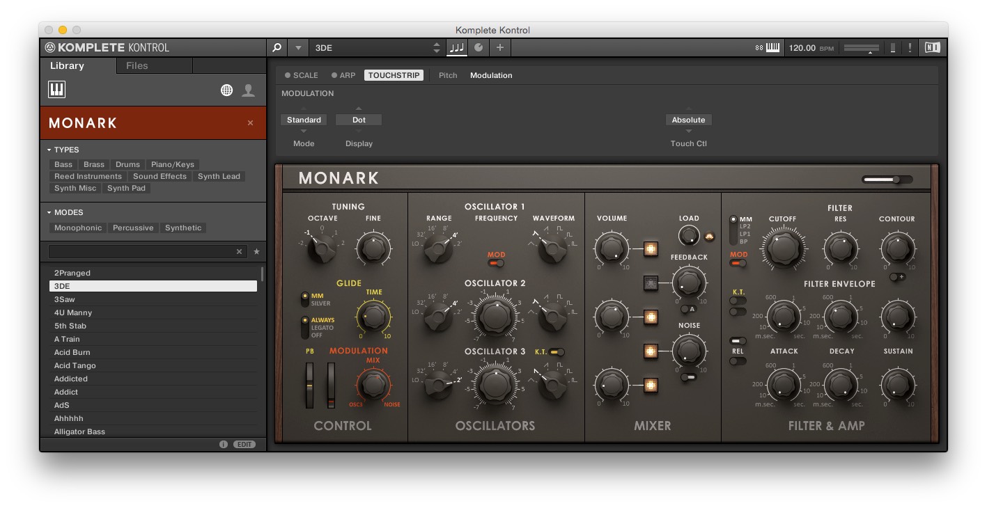 Native Instruments Komplete Kontrol S88 et Kontrol Software 1.5