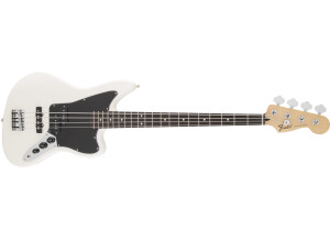 Standard Jaguar Bass - Olympic White w/ Rosewood