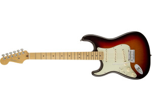 American Deluxe Stratocaster LH - 3-Color Sunburst Maple