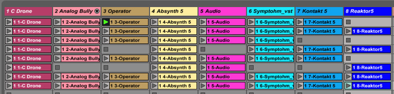 Ableton Push 2 et Live 9.5 : clips