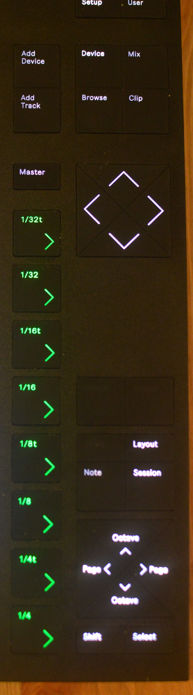 Ableton Push 2 et Live 9.5 : c&ocirc;t&eacute; droit