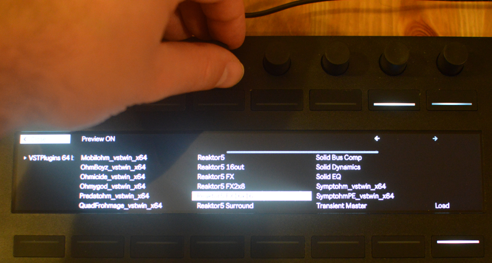 Ableton Push 2 et Live 9.5 : browser