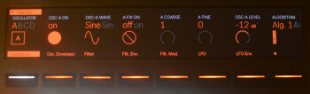 Ableton Push 2 et Live 9.5 : oscillateur