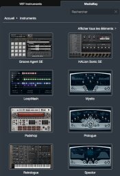 Steinberg Cubase Pro 8.5 : mediabay Steinberg Cubase Pro 8.5 : mediabay