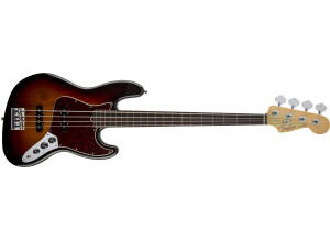 American Standard Jazz Bass Fretless - 3-Color Sunburst