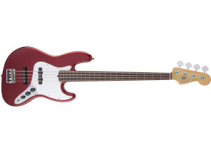 American Standard Jazz Bass Fretless - Mystic Red