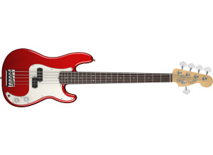 American Standard Precision Bass V - Mystic Red