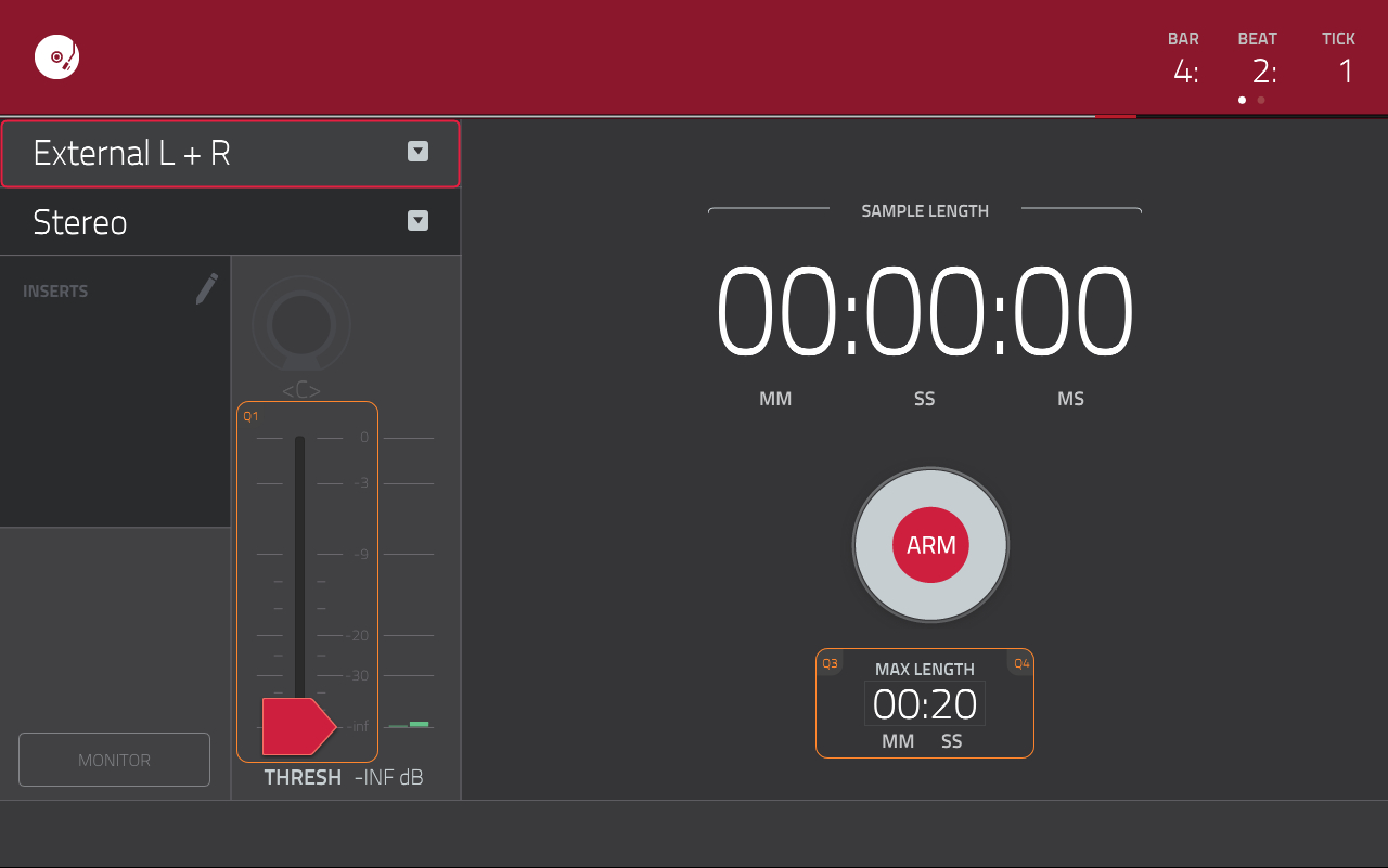 Akai MPC Touch : sampler