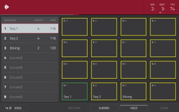 Akai MPC Touch : next seq Akai MPC Touch : next seq