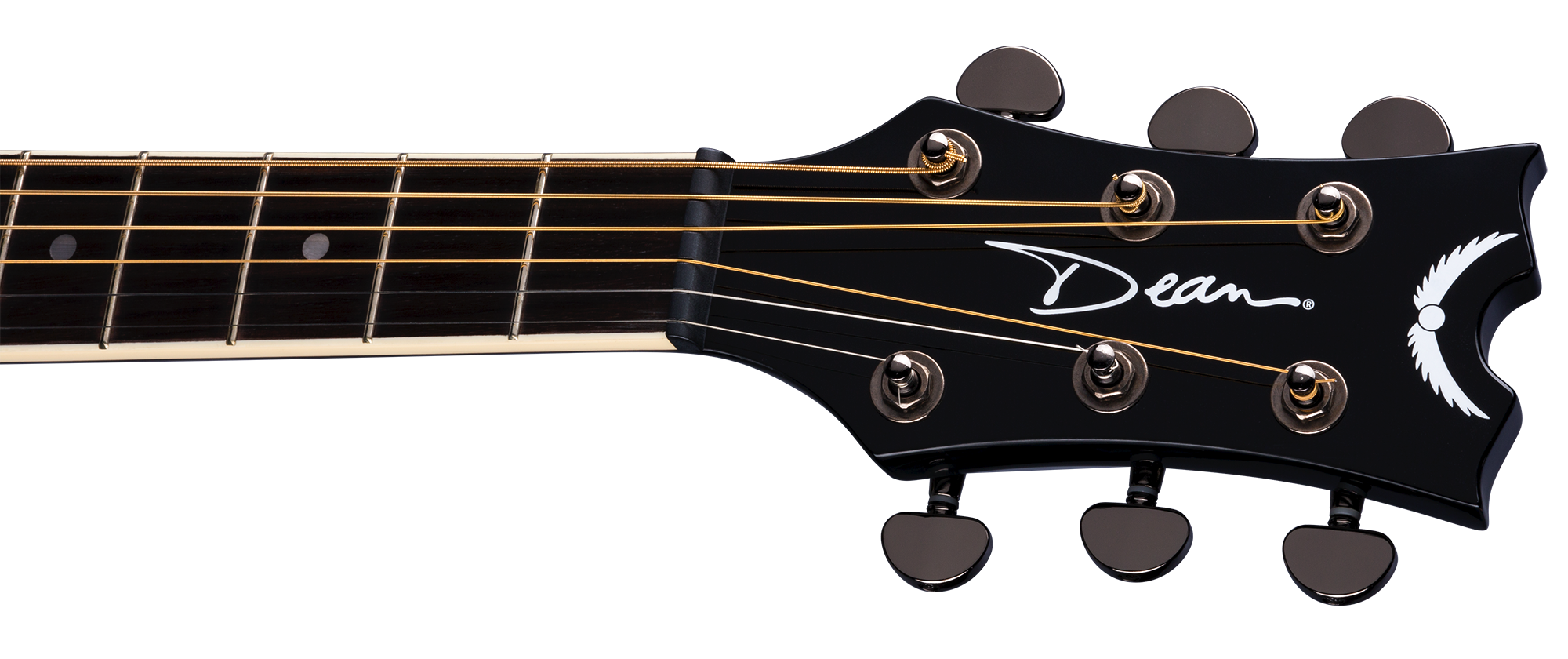 Dean Guitars AXS Dreadnought Mahogany : axdmahcbk v5