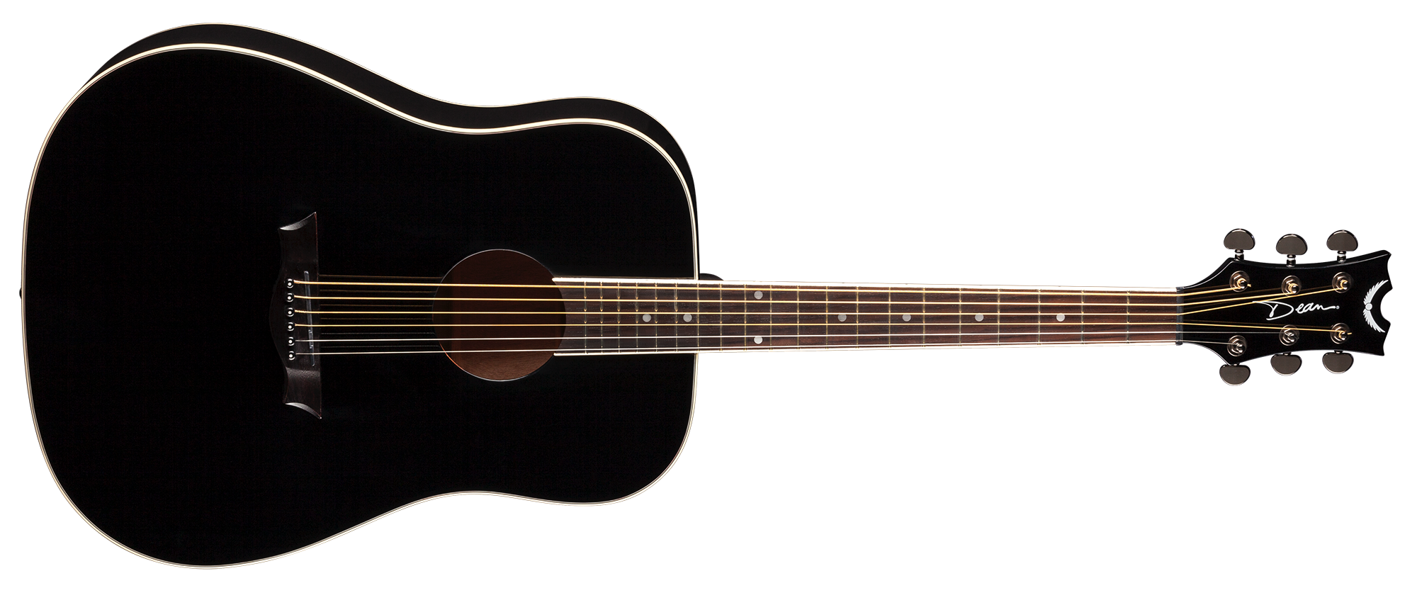 Dean Guitars AXS Dreadnought Mahogany : axdmahcbk